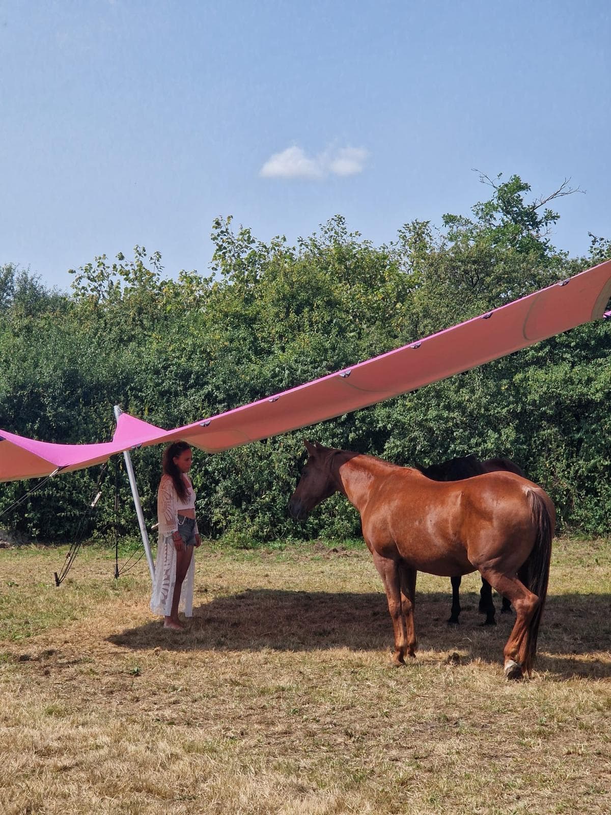 Anita met paard